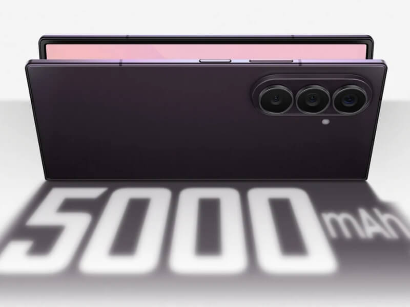 Galaxy Z Fold 8 Ultra 5000mAh battery capacity and rear camera module design