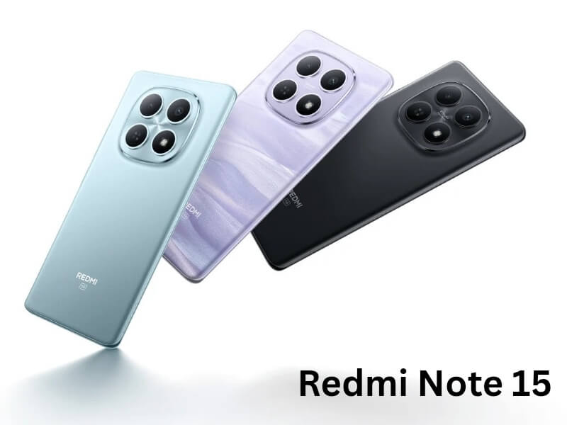 Redmi Note 15 5G official colors and design