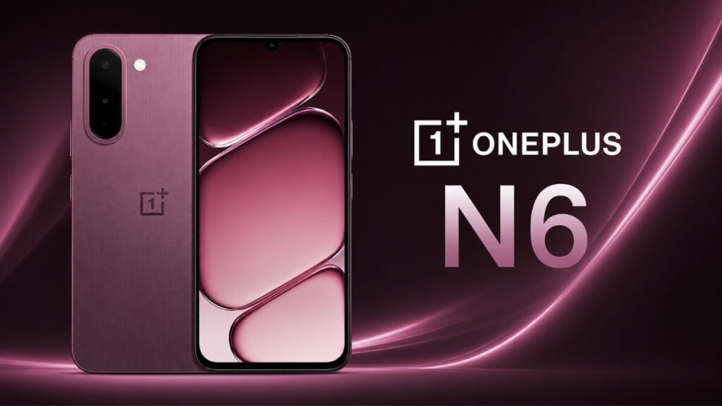 OnePlus N6 smartphone official look and design display