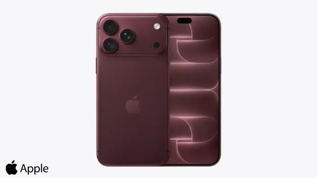 iPhone 18 Pro Max Burgundy color ka front aur rear design