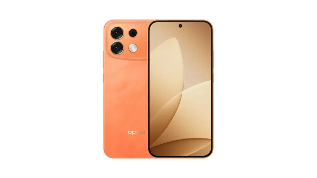 OPPO F35 Pro 5G smartphone front and back view