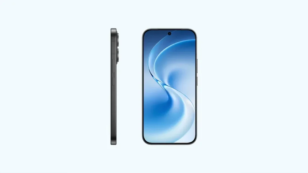 Vivo V80 5G smartphone ka front display aur side profile design